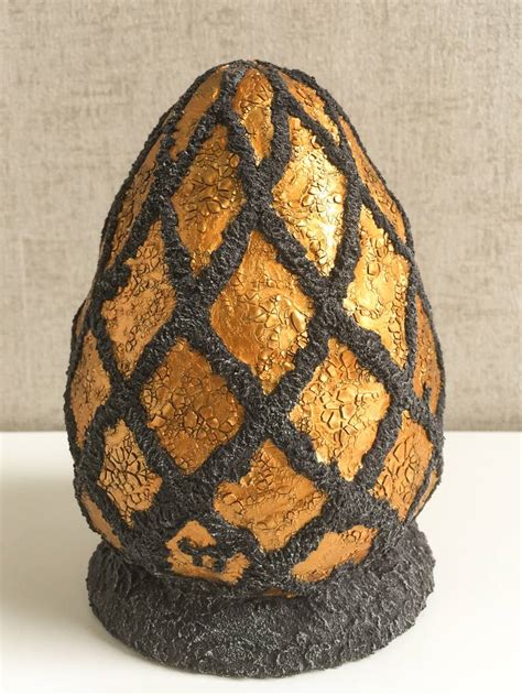 Golden Dragon Egg Sculpture By David Marchal Saatchi Art