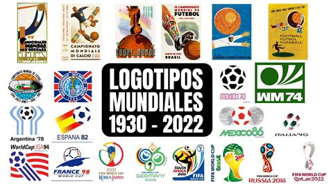 Evolucion De Los Logotipos Del Mundial Todos Los Logos Del Mundial