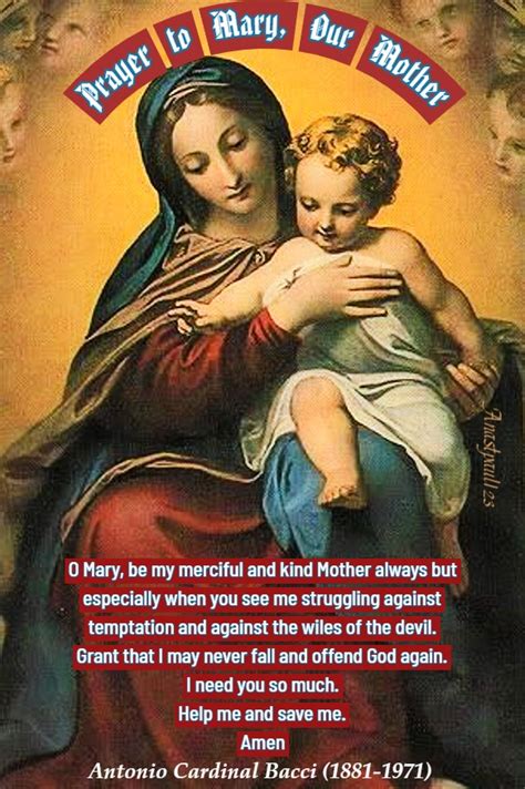 Thought for the Day – 23 May – Prayer to Mary, Our Mother – AnaStpaul