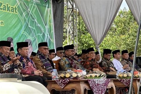 Menteri Agama Resmikan Kampung Zakat Bersama Lazis Asfa