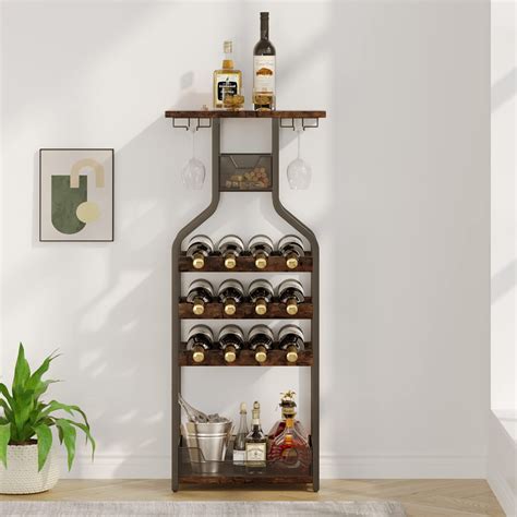 Stories Bar Avec Rangement Pour Bouteilles De Vin Et Avis Wayfair