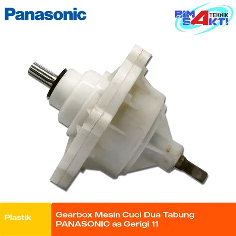 Gearbox Mesin Cuci Panasonic Dua Tabung As Gerigi Z Bahan Plastik