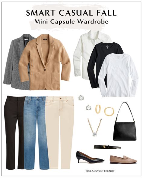 SMART CASUAL MINI CAPSULE WARDROBE FALL 2022 COLLAGE Sneakers Smart