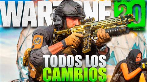 Todos Los Cambios De La Nueva Actualizacion Warzone S Youtube