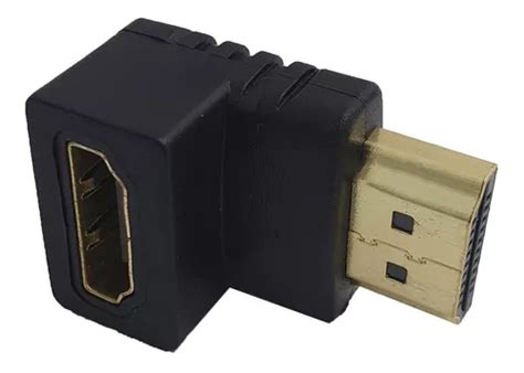 Adaptador Conector Extensor Hdmi Em L 90 Graus Macho X Fêmea à venda em