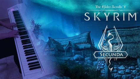 Skyrim Secunda Piano Sheet Music YouTube