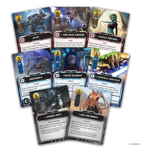 STAR WARS: THE DECKBUILDING GAME – CLONE WARS – Nicodemus Cards & Gaming