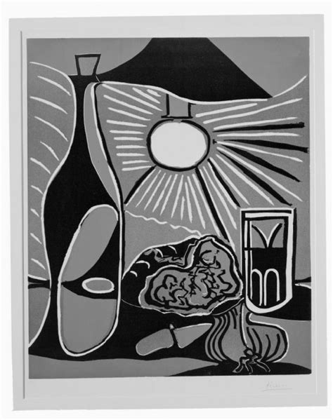 Pablo Picasso Still Life With Bottle Picasso Still Life Still Life Picasso