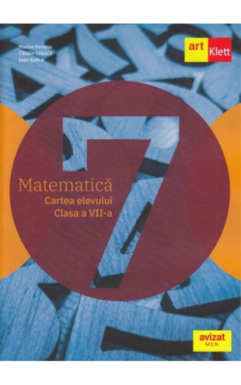 Matematica Cartea Elevului Clasa 7 ART KLETT