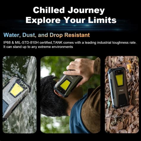 Global Version Unihertz Tank Rugged Phone Mp Camera Mah Battery