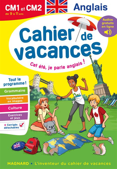 Cahier De Vacances 2023 Anglais CM1 Et CM2 Magnard