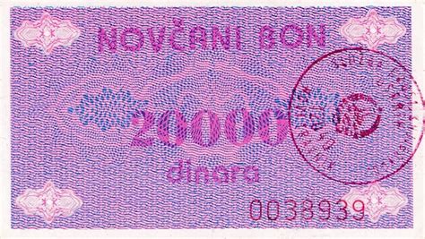 20 000 Dinara Bosnia Y Herzegovina Numista