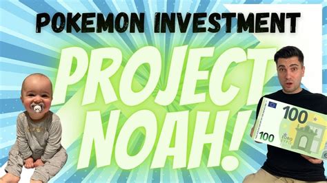 Pokemon Investment Project Noah Ich investiere mtl 100 Euro für