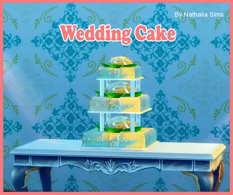 Best Sims 4 Wedding Cake CC (All Free To Download) – FandomSpot