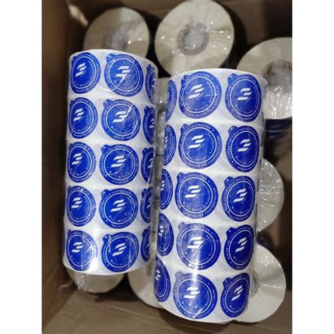 Pull Tab Stickers Hygienic Stickers 500 Pcs Per Roll Shopee