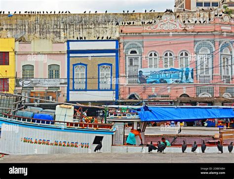 Port Belem Brazil Stock Photo Alamy