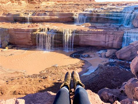 Visiting Grand Falls: Arizona's Chocolate Waterfall – bohemianpostcards