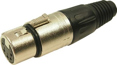 XLR Female Connector 5 Polig