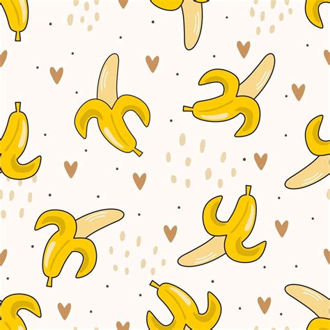 Banana Pattern Wallpaper