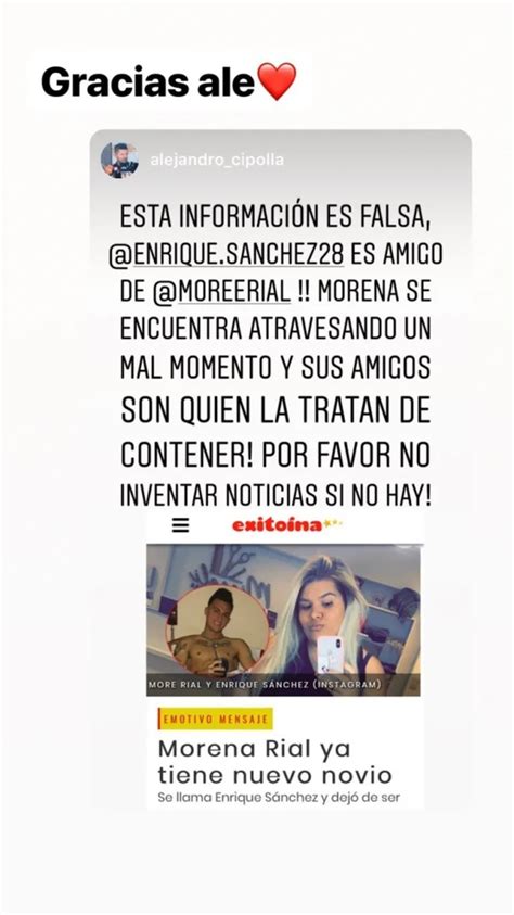 La Aclaraci N De Morena Rial Tras Mostrarse Muy Cerca De Un Joven A