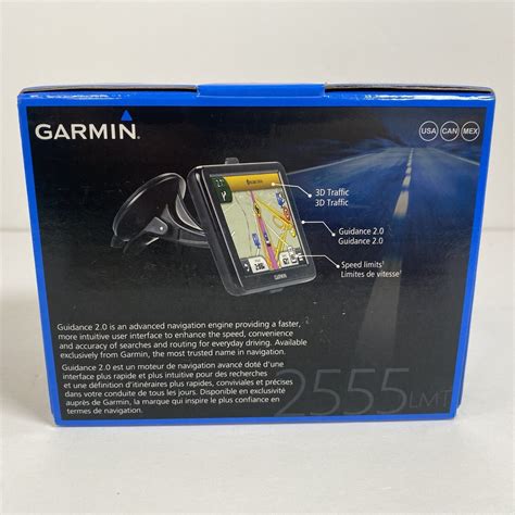 Garmin Nuvi 2555lmt 5” Screen Portable Gps Navigator Tested