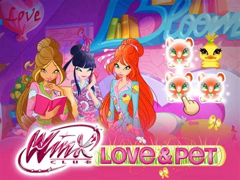 Winx Club Love And Pet Igraj Besplatno Na TOP Igre