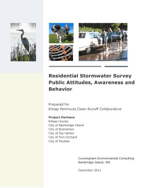 Fillable Online Cfpub Epa Residential Stormwater Survey Fax Email Print