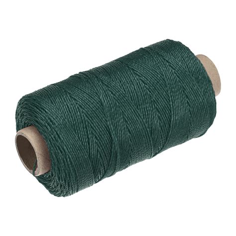 Uxcell Twisted Nylon Mason Line Dark Green 100M 109 Yard 1MM Dia For