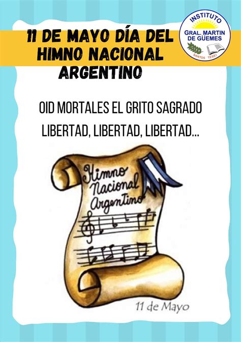 Nivel Primario Día del Himno Nacional Instituto Gral Martín Miguel