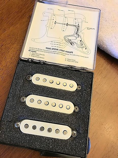 Fender Custom Shop Texas Special Pickups 1996 Parchment Reverb