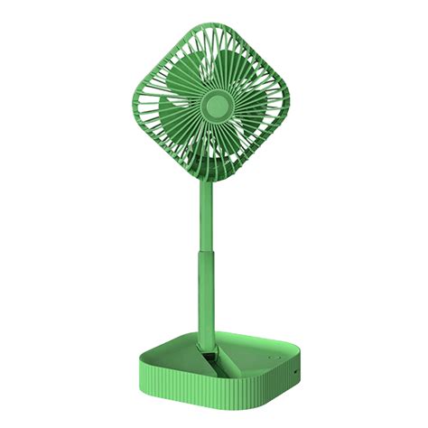 Wemdbd Portable Pedestal Fan Foldaway Standing Fan Foldable Desk Fan