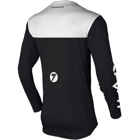 Maillot Moto Cross Enduro Seven Mx Rival Staple Noir Enfant Vente En