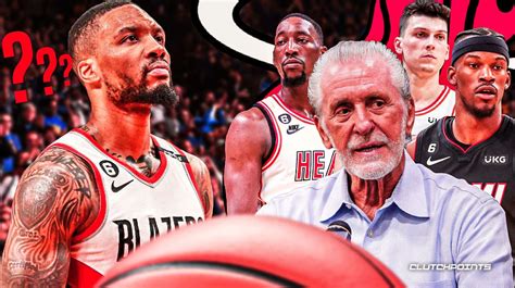 Nba Rumors Heat S Trade Package For Blazers Star Damian Lillard Revealed