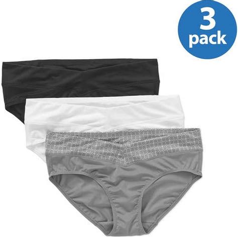 Blissful Benefits By Warner S® Women S No Muffin Top Micro Hipster 3 Pack Ru3383w