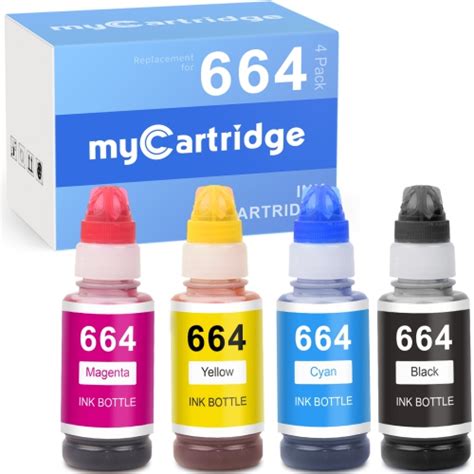 EPSON T664 EcoTank Ink MYCARTRIDGE Compatible Ultra High Capacity