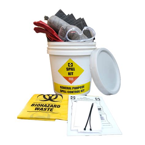 20L Pail Spill Kit For General Purpose Oceansafetysupplies