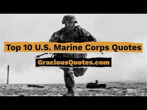 Top 10 U.S. Marine Corps Quotes -... Free US Marine Corps Birthday ...