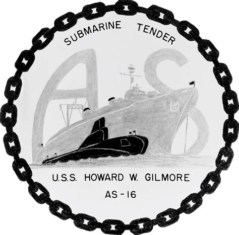 Uss Howard W Gilmore As 16 Insignia In 1957 Nh 64769 Kn Picryl