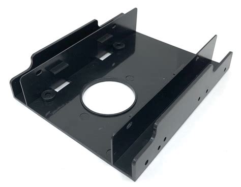 Dual 2.5" Plastic HDD/SSD Mounting Bracket Kit - Micro Connectors, Inc.