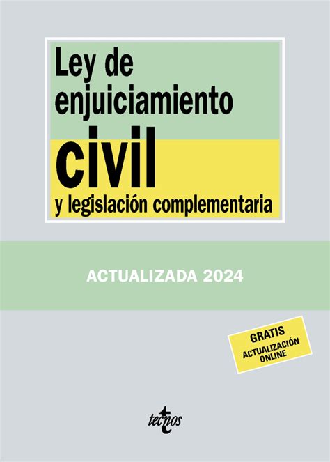 Libro Ley De Enjuiciamiento Civil Y Legislación Complementaria