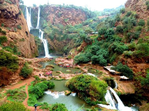 Full Day Trip From Marrakech To Berber Villages And Ouzoud Waterfalls Malakane Travel