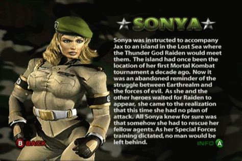 Sonya Blademortal Kombat Deadly Alliance Mortal Kombat Center Wiki