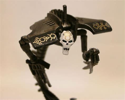 Necrons Warhammer 40000 Necron Wraith 03 Head Detail Gallery