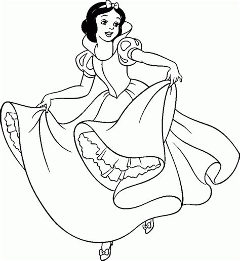 Free Snow White Coloring Book Download Free Snow White Coloring Book