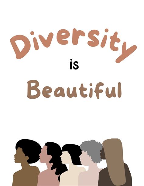 6 Diversity Classroom Posters Decor Etsy