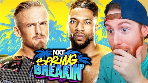 Wwe Nxt Spring Breakin Live Stream April Rd Youtube