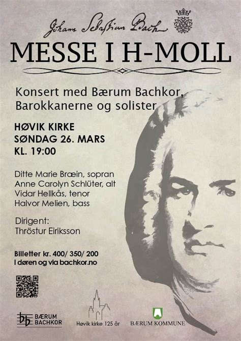 Konsert Bachs Messe I H Moll