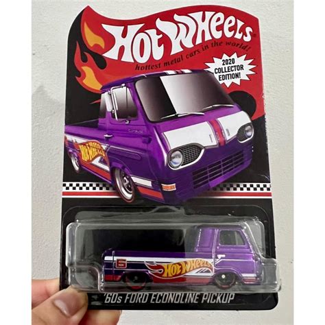Jual Hot Wheels Collector Edition 60s Ford Econoline Pickup Ungu Shopee Indonesia