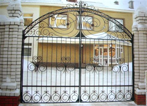 Распашные ворота из стали - САРТ