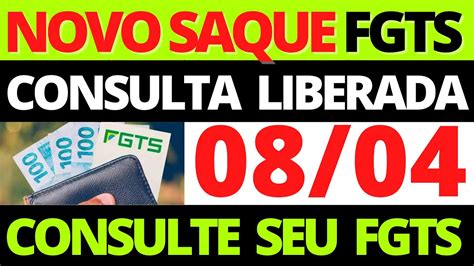 Fgts Caixa Libera Hoje A Consulta Do Novo Saque Do Fgts 2022 Veja